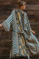 Blue Beach Tunic Cover-up - Kimono Beachwear